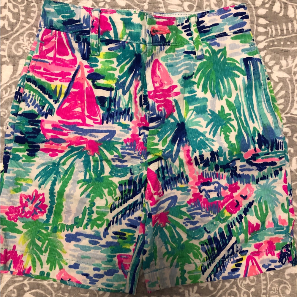 Lilly Pulitzer salt in the air boys Beaumont shorts